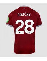 West Ham United Tomas Soucek #28 Kotipaita 2025-26 Lyhythihainen